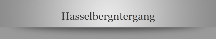 Hasselbergntergang